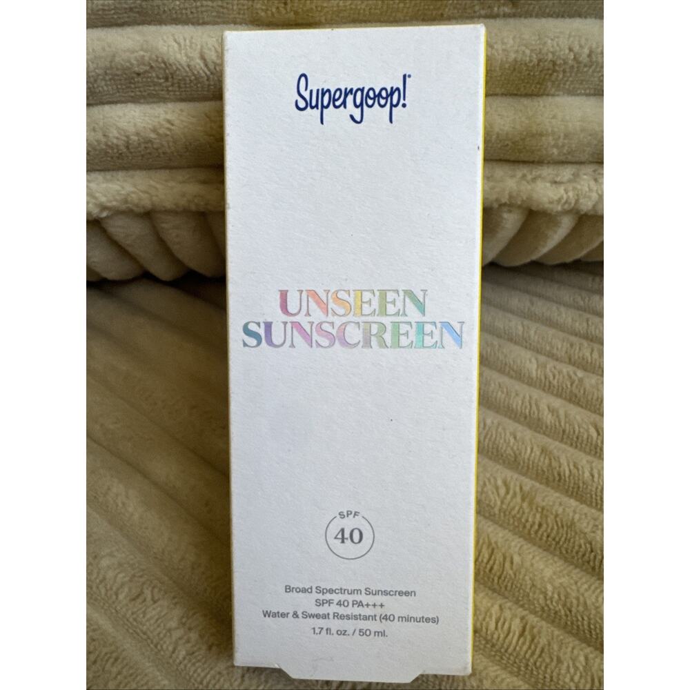 Supergoop! Unseen Sunscreen SPF 50 1.7oz/50ml EXP 09/2026 NEW